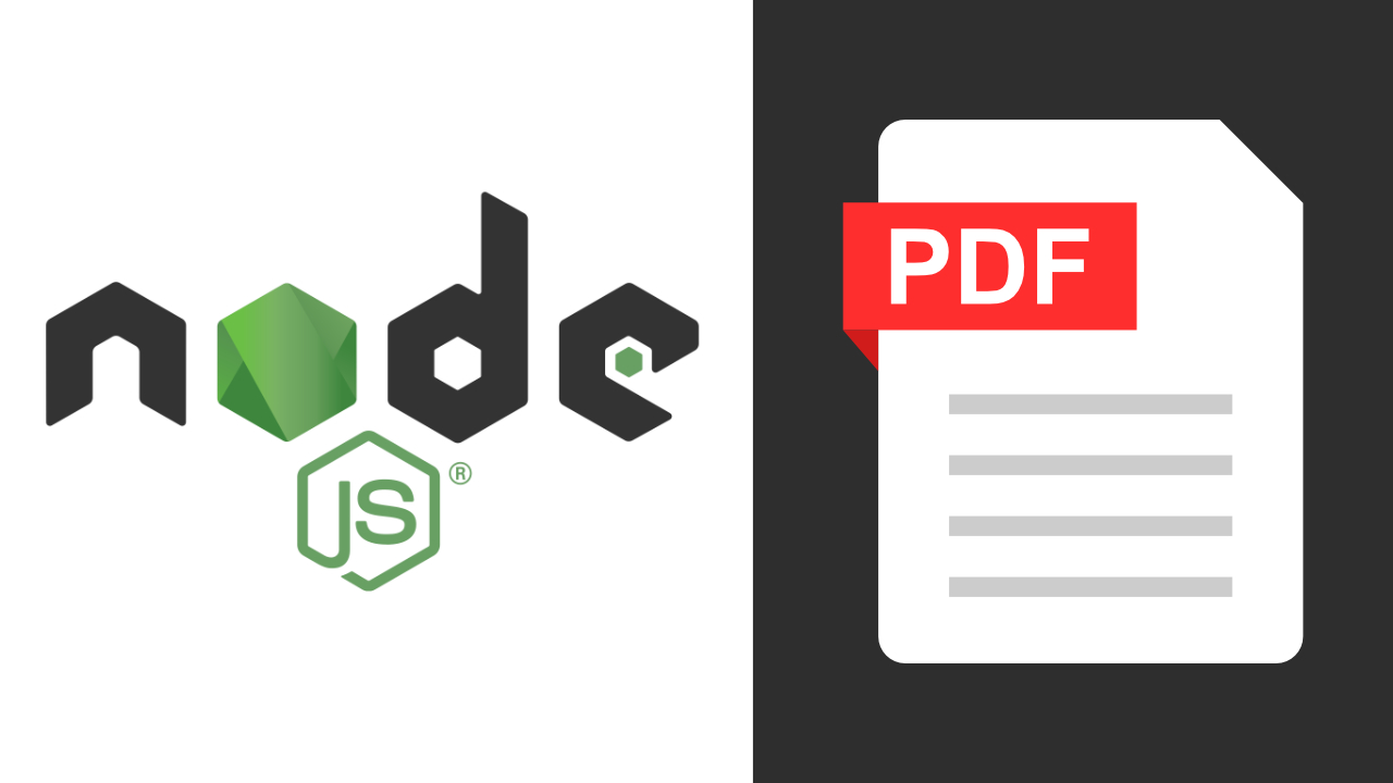 to Generate PDFs with NodeJS and React PDF | Export SDK